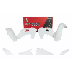 Κιτ πλαστικών RACETECH Plastic Kit - White Husqvarna TE/FE 20-23