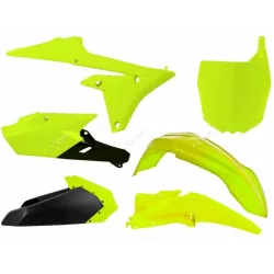 Κιτ πλαστικών RACETECH Plastic Kit Neon Yellow/Black Yamaha YZ250F 14-18 /450F 14-17