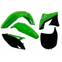 Κιτ πλαστικών RACETECH Plastic Kit OEM Colour (2012) Green/Black Kawasaki KX-F250 09-12