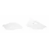 Πλαϊνά πάνελ μηχανής RACETECH Side Panels White Kawasaki KXF 250 21/24 / KXF 450 19-23
