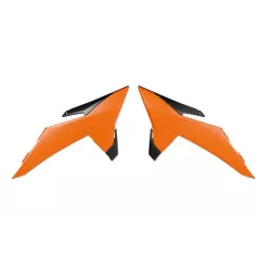 Πλαστικά καλύμματα ψυγείου RACETECH Radiator Covers (Orange) KTM 25-26