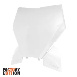 Number Plate μάσκα εμπρός RACETECH KTM 23-25 (White)