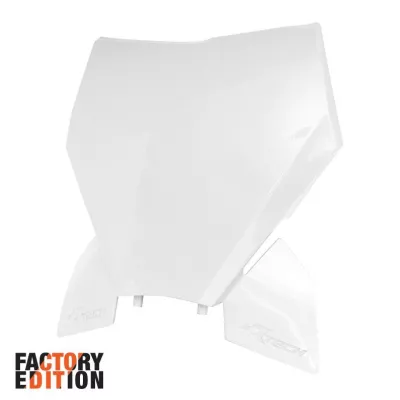 Number Plate μάσκα εμπρός RACETECH KTM 23-25 (White) Number Plate μάσκα εμπρός RACETECH KTM 23-25 (White)