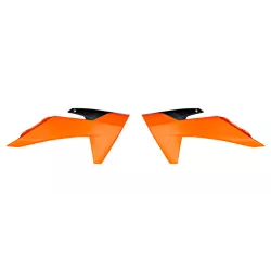 Πλαστικά καλύμματα ψυγείου RACETECH Radiator Covers KTM SX 50 24-25 (Orange)