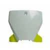 Number Plate μάσκα εμπρός RACETECH White/Yellow Husqvarna TC/FC 19-20