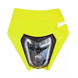Προβολέας μοτοσυκλέτας RACETECH LED Homologated Headlight (Yellow) KTM 23-24 Προβολέας μοτοσυκλέτας RACETECH LED Homologated Headlight (Yellow) KTM 23-24