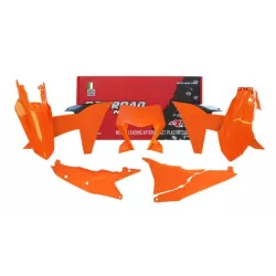Κιτ πλαστικών RACETECH Plastic Kit 6 pcs KTM EXC 2024 (Orange/Black)