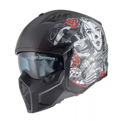 Κράνος μηχανής Premier Subverter U9 BM MATT BLACK