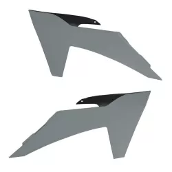 Πλαστικά καλύμματα ψυγείου RACETECH Radiator Scoops KTM 23-24 (Grey)