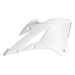 Πλαστικά καλύμματα ψυγείου RACETECH Radiator Scoops Kawasaki KX 85 22-24 (White)