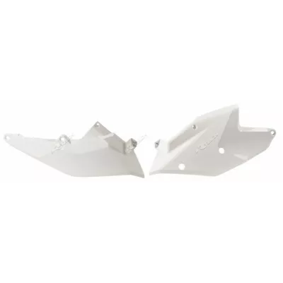 Πλαϊνά πάνελ μηχανής RACETECH Side Panels White KTM