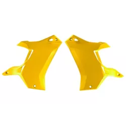Πλαστικά καλύμματα ψυγείου RACETECH T7 Revolution Radiator Covers Yamaha Tenere 700 19-24 (Yellow)