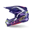 Κράνος μηχανής ALPINESTARS SM7 DEED PURPLE/PINK Κράνος μηχανής ALPINESTARS SM7 DEED PURPLE/PINK thumb