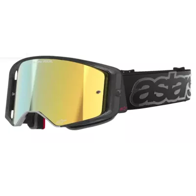 Μάσκα motocross ALPINESTARS SUPERTECH VISTA BLACK MIRROR-GOLD