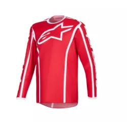 Μπλούζα μηχανής Alpinestars FLUID APEX RED/WHITE Μπλούζα μηχανής Alpinestars FLUID APEX RED/WHITE