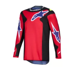 Μπλούζα μηχανής Alpinestars FLUID GRID RED/BLACK/PURPLE Μπλούζα μηχανής Alpinestars FLUID GRID RED/BLACK/PURPLE