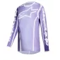 Γυναικεία μπλούζα motocross Alpinestars FLUID APEX VIOLET/WHIТЕ thumb