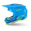 Κράνος μηχανής ALPINESTARS SM3 FORCE CYAN Κράνος μηχανής ALPINESTARS SM3 FORCE CYAN thumb