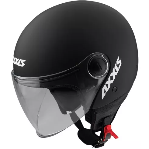 Κράνος μηχανής AXXIS SQUARE S SOLID BLACK МAТТ Κράνος μηχανής AXXIS SQUARE S SOLID BLACK МAТТ