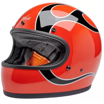 Κράνος μηχανής BILTWELL GRINGO CMP ORG FLM Κράνος μηχανής BILTWELL GRINGO CMP ORG FLM