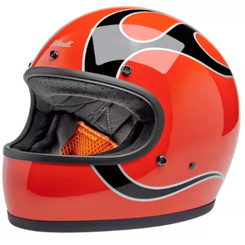 Κράνος μηχανής BILTWELL GRINGO CMP ORG FLM Κράνος μηχανής BILTWELL GRINGO CMP ORG FLM