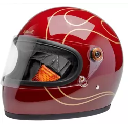 Κράνος μηχανής BILTWELL GRINGO S GLOSS GRNT RD FLM Κράνος μηχανής BILTWELL GRINGO S GLOSS GRNT RD FLM