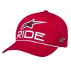 Καπέλο ALPINESTARS CRV BILL SNP RIDE COMP RED/WHITE