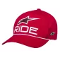 Καπέλο ALPINESTARS CRV BILL SNP RIDE COMP RED/WHITE thumb