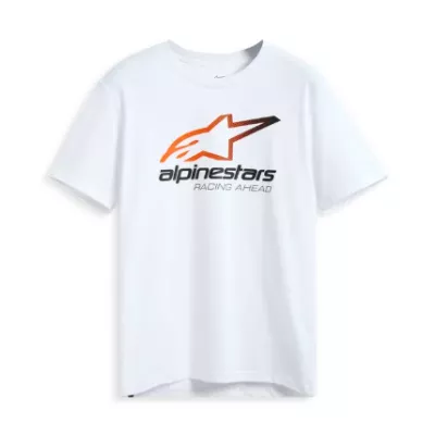 Κοντομάνικο μπλουζάκι ALPINESTARS SS CSF ALIGNED WHITE