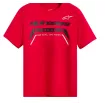 Κοντομάνικο μπλουζάκι ALPINESTARS SS CSF Q3 RED thumb