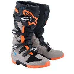 Μπότες μηχανής ALPINESTARSECH 7 ENDURO BK/WRM GRY/ORG FL 7 Μπότες μηχανής ALPINESTARSECH 7 ENDURO BK/WRM GRY/ORG FL 7