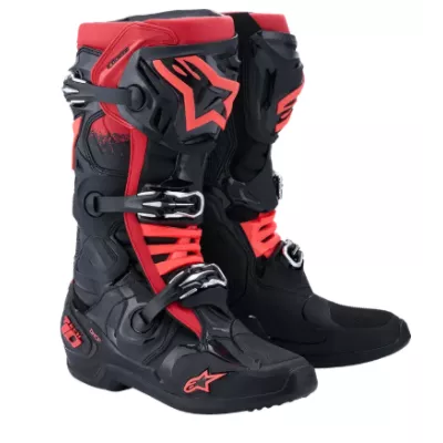 Μπότες μηχανής ALPINESTARS TECH 10 BLACK/RЕD