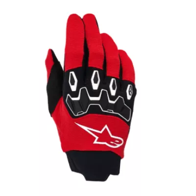 Γάντια μηχανής ALPINESTARS FULL BORE V2 RED/BLACK