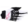 Γυναικεία γάντα motocross ALPINESTARS FULL BORE V2 WHITE/PINK/BLACK
