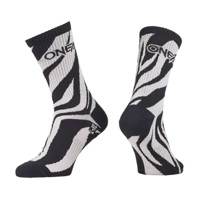 Κάλτσες ποδηλασίας O'NEAL MTB PERFORMANCE WILD BLACK/WHITE V.26