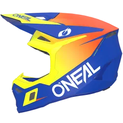 Παιδικό κράνος motocross O'NEAL 3SERIES SOLID BLUE/NEON YELLOW V.26 Παιδικό κράνος motocross O'NEAL 3SERIES SOLID BLUE/NEON YELLOW V.26