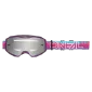 Μάσκα μηχανής motocross O'NEAL B-10 STRIPED PINK/PURPLE - SILVER MIRROR thumb