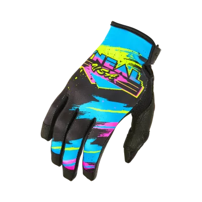 Γάντια μηχανής motocross O'NEAL MAYHEM RESEDA DS BLACK/NEON YELLOW