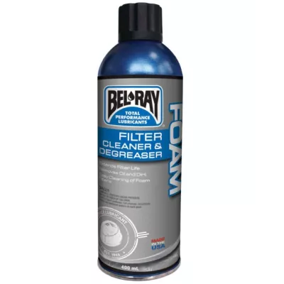 Καθαριστικό σπρέι φίλτρου αέρα Bel-Ray FOAM FILTER CLEANER & DEGREASER 400ML