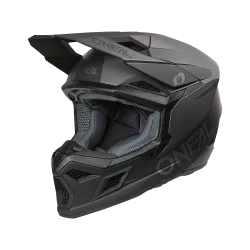 Κράνος μηχανής motocross O'NEAL 3SERIES SOLID BLACK/GRAY Κράνος μηχανής motocross O'NEAL 3SERIES SOLID BLACK/GRAY