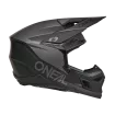 Κράνος motocross O'NEAL 3SERIES SOLID BLACK/GRAY V.26 thumb