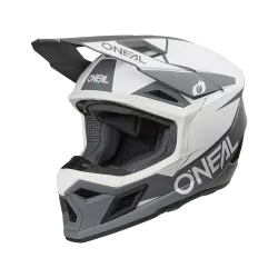 Κράνος μηχανής motocross O'NEAL 3SERIES SOLID WHITE/BLACK Κράνος μηχανής motocross O'NEAL 3SERIES SOLID WHITE/BLACK
