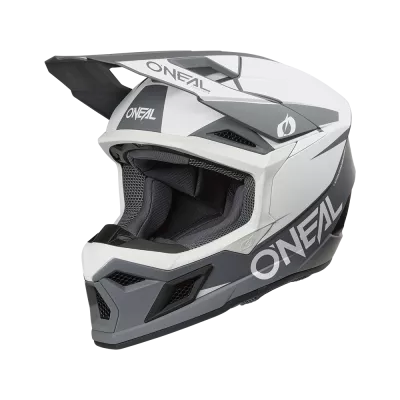 Κράνος motocross O'NEAL 3SERIES SOLID WHITE/BLACK