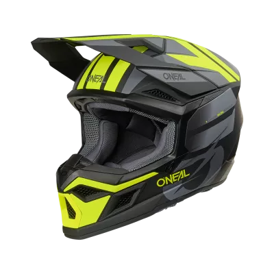 Κράνος motocross O'NEAL 3SERIES RIDE BLACK/GRAY/NEON YELLOW V.26