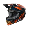 Κράνος μηχανής motocross O'NEAL 3SERIES HAZE BLUE/ORANGE/GOLD V.26