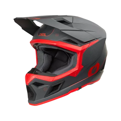 Κράνος motocross O'NEAL 3SERIES E-STROKE GRAY/RED V.26