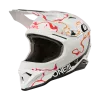Κράνος μηχανής motocross O'NEAL 1SERIES SPLASH WHITE/ORANGE Κράνος μηχανής motocross O'NEAL 1SERIES SPLASH WHITE/ORANGE