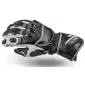 Γάντια μηχανής Lindstrands Bergby Black/White thumb