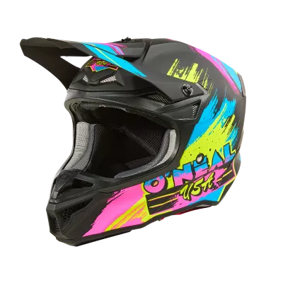 Κράνος μηχανής motocross 5SERIES POLYACRYLITE RESEDA BLACK/NEON V.26 Κράνος μηχανής motocross 5SERIES POLYACRYLITE RESEDA BLACK/NEON V.26