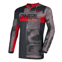 Μπλούζα μηχανής motocross O`NEAL ELEMENT ROLLER GRAY/RED Μπλούζα μηχανής motocross O`NEAL ELEMENT ROLLER GRAY/RED